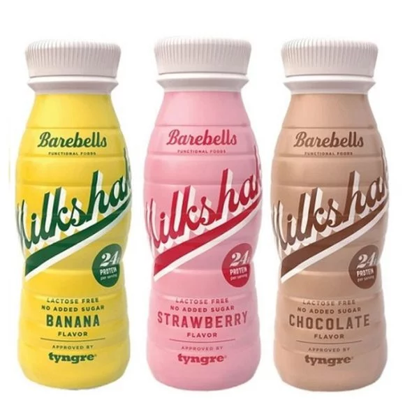Barebells Protein Milkshake (8x330ml) Strawberry