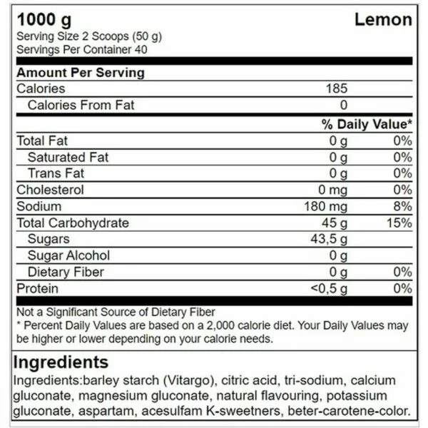 FA Vitarade - Vitargo 1000g – Bild 2