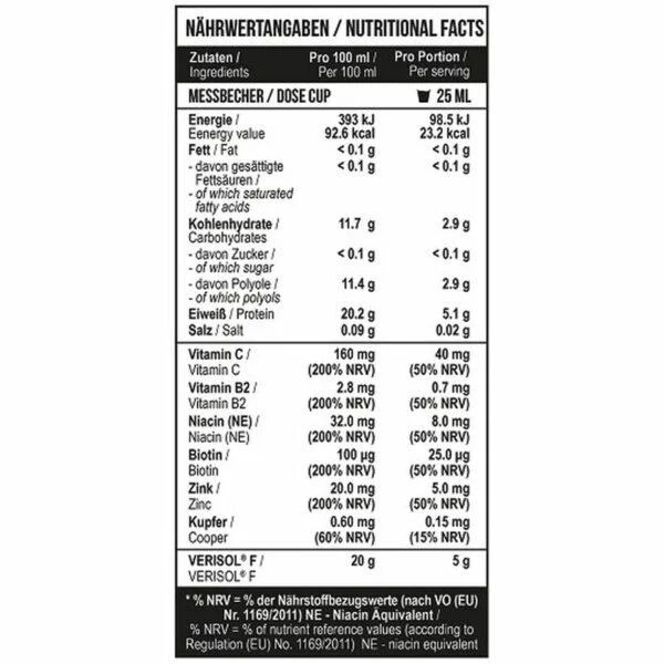 MST - Fish Collagen Peptides Zero 1L – Bild 3