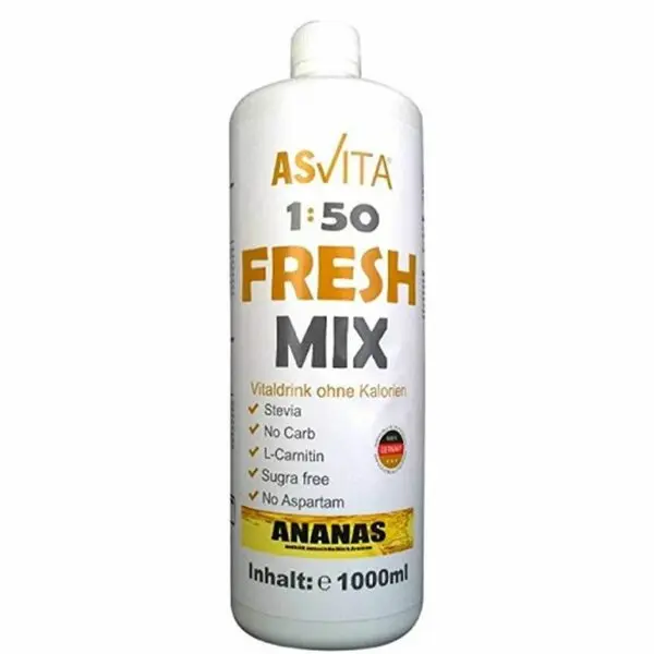 ASVita Fresh Mix Mineralgetränk - 1L Melone