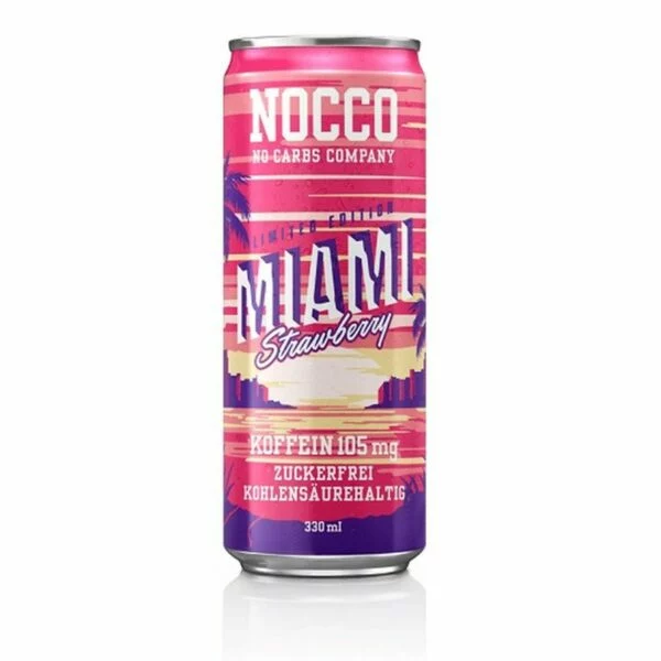 Nocco BCAA Drink 24 x 330 ml Summer Edition 2020 Limon