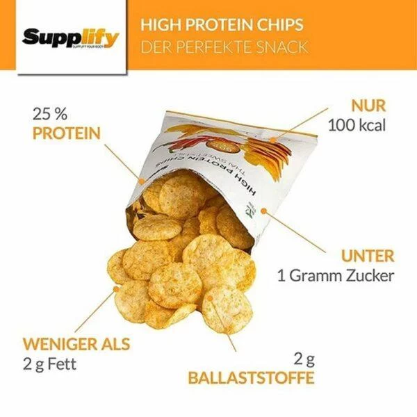 Supplify High Protein Chips 6 x 50g – Bild 2
