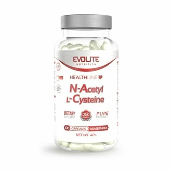 Evolite Nutrition N-Acety-L-Cysteine 100 Caps
