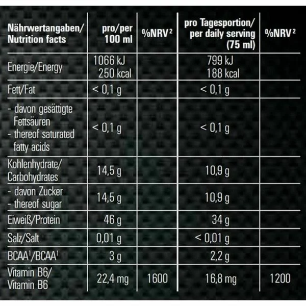 MySupps Power Amino Liquid 1000ml – Bild 3