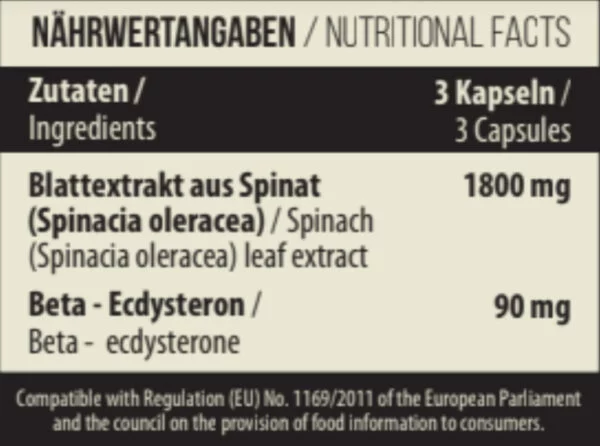 MST - Beta Ecdysterone 120 Kapseln – Bild 3