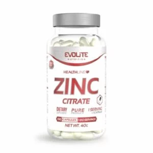 Evolite Nutrition Zink Citrat 100 Kapseln