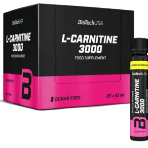 BioTech L-Carnitine Liquid 3000mg 20x25ml