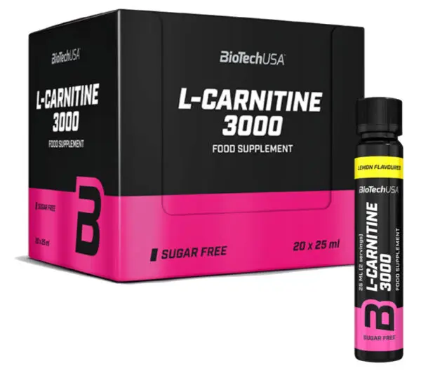 BioTech L-Carnitine Liquid 3000mg 20x25ml