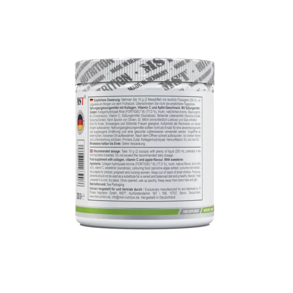 MST - Collagen Peptides Fortigel 300g Zutaten
