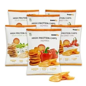 Supplify High Protein Chips 6 x 50g OHNE UMVERPACKUNG