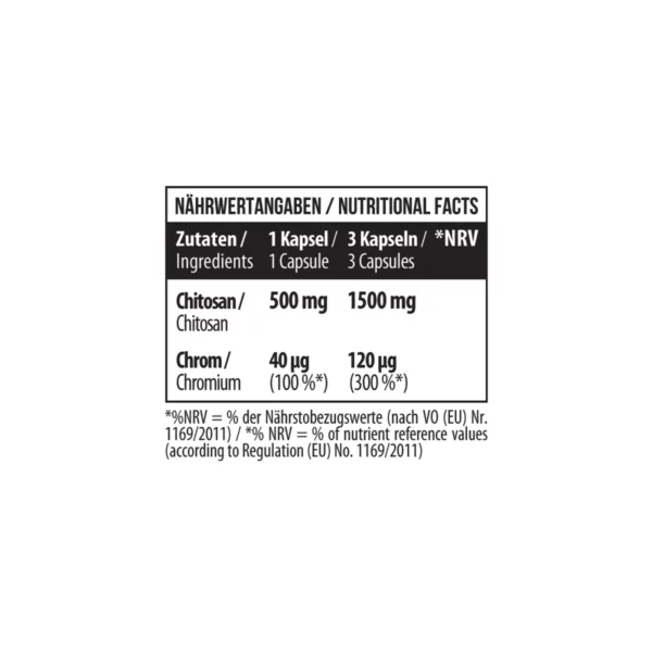 MST - Chitosan + Chrom 60 Kapseln