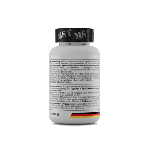 MST - Guarana 22% 120 Kapseln
