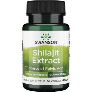 Swanson Shilajit Extract 400mg - 60 Kapseln