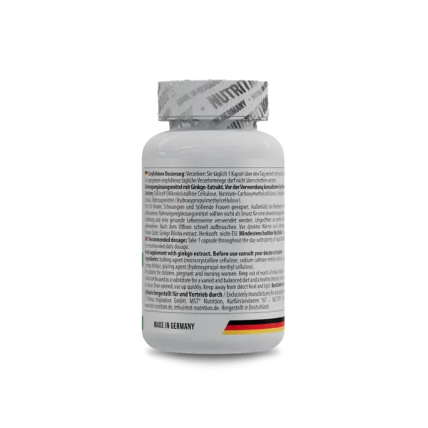MST - Ginkgo Biloba 60 Kapseln – Bild 3