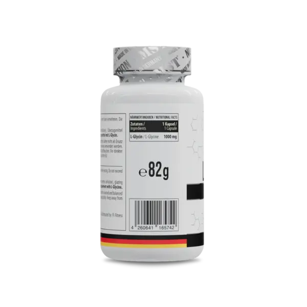 MST - Glycine 1000mg 60 Kapseln – Bild 3