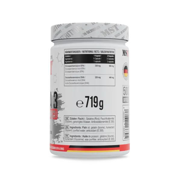 MST - Omega 3 Selected 500 Kapseln – Bild 2