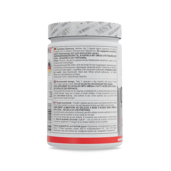 MST - Omega 3 Selected 500 Kapseln – Bild 3