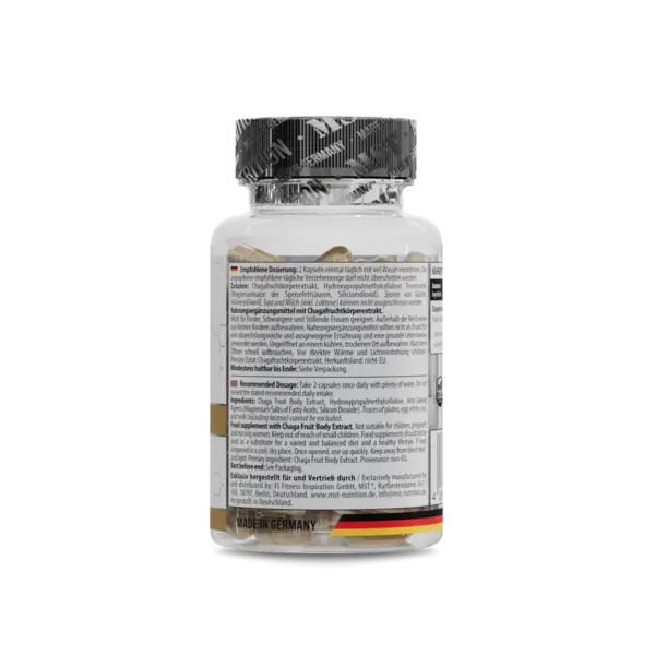 MST - Chaga Mushroom 1200mg 60 Kapseln