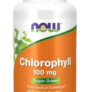 NOW Foods Chlorophyll 100mg 90 Vegane Kapseln