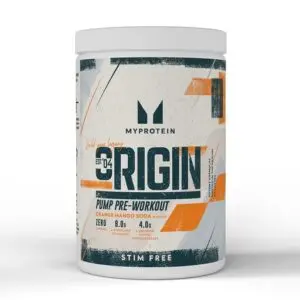 MyProtein Origin Pump Pre-Workout (Stim-Free) (30 Serv.) 600g