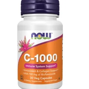 Now Foods Vitamin C-1000 30 Veg Kapseln