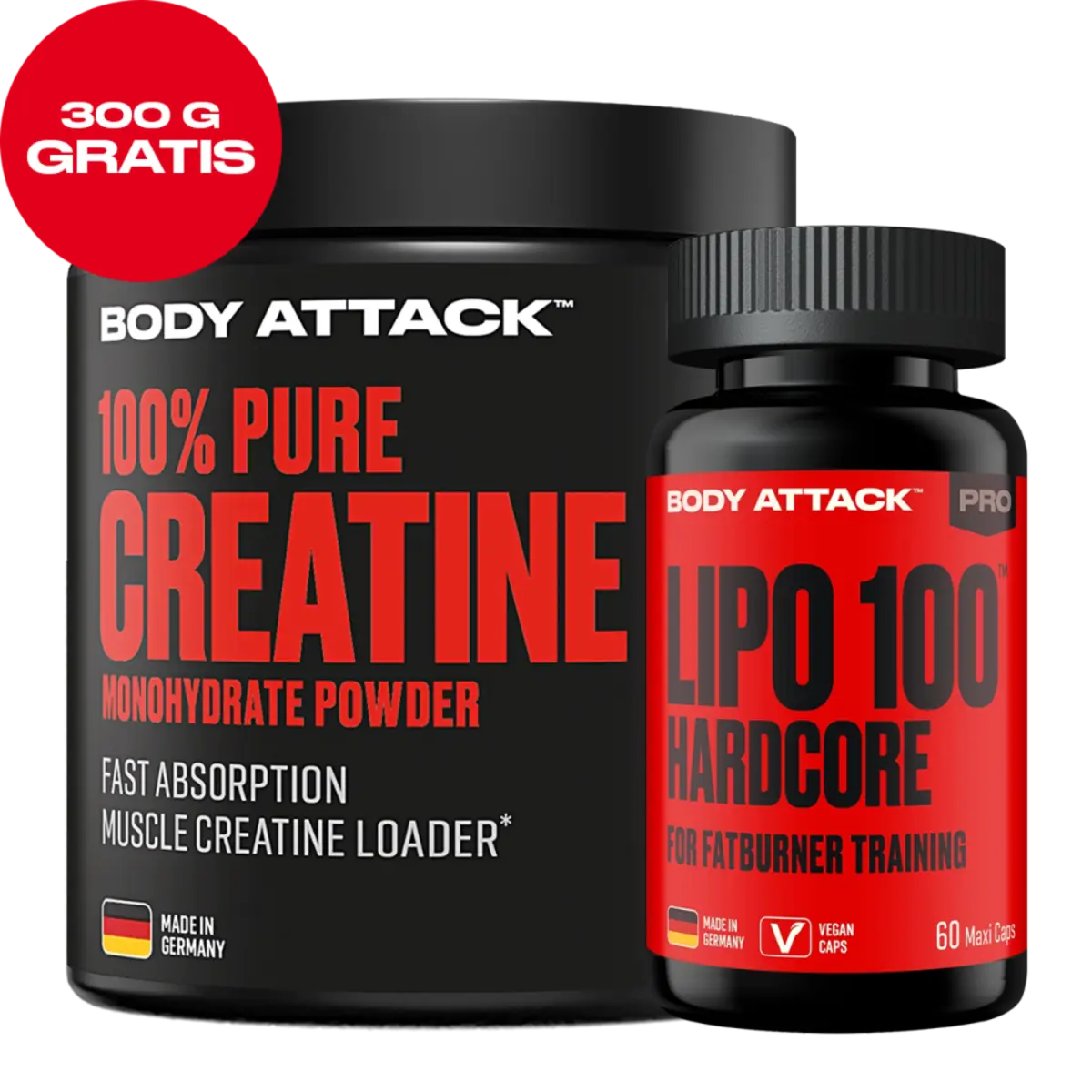 Body Attack Lipo 100 Hardcore AKTION Body Attack Lipo 100 Hardcore AKTION