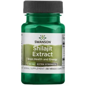 Swanson Shilajit Extract 100mg 30 Kapseln