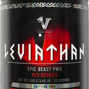 Vitamin D3 Viking Power - Leviathan Hardcore - Caffeine Free - 660 g