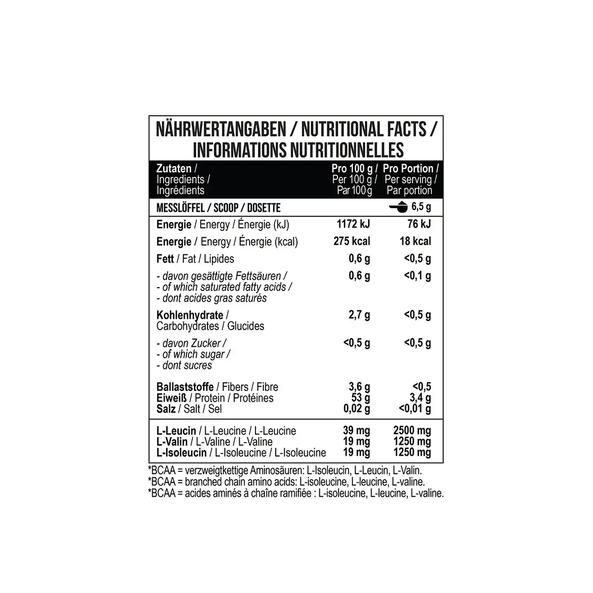 MST - BCAA Zero 300g MST - BCAA Zero 300g – Bild 2
