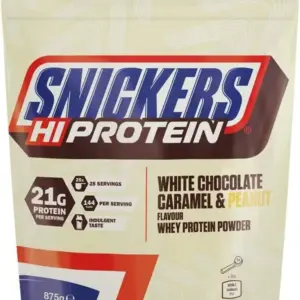 Snickers White Protein Powder 875g/455g - White Chocolate, Caramel & Peanut